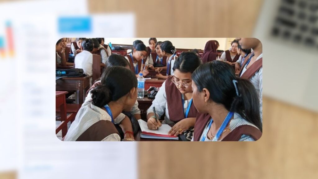 The day Komal stopped looking down in the classroom The day Komal stopped looking down in the classroom
